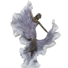 Figura Decorativa Alexandra House Living Blanco Dorado Plástico Mujer 13 x 23 x 30 cm Precio: 44.89000054. SKU: B1FJ6VSY4M