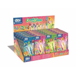 Clementoni CLE8005125188284 Mini Taller de Bolígrafos, Crea tus Bolígrafos, Tema Monstruos, 3 Bolígrafos, para 6+ Años