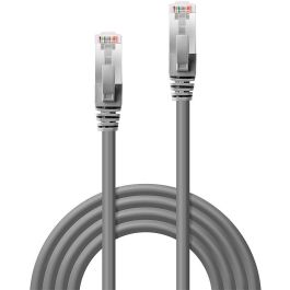 Lindy Cable de Red S/FTP Cat.6 LSZH, 0.5m Gris, Anti-Enganche, Contactos Bañados en Oro para Gigabit Ethernet, 250MHz