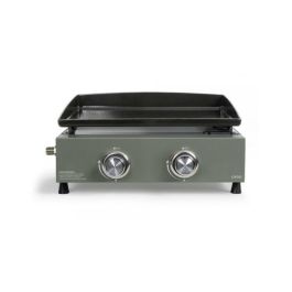 Livoo DOC323 Plancha de gas 5000W, placa de acero esmaltado 45,5 x 35,5 cm