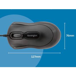 Ratón Kensington Mouse-in-a Box Negro 800 dpi