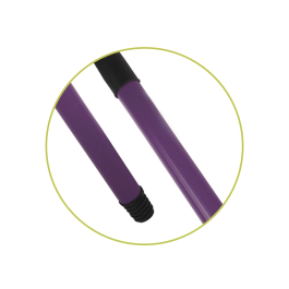 Blanca Escoba Vinilo Niza 30 cm con Mango Metálico y Cerdas de Polipropileno