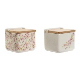 DKD Home Decor Salero Romantico Almendro 2024 Rosa Blanco 750ml Dolomite Bambu 12.5 x 12 x 14 cm Apto Lavavajillas (2 Unidades) Precio: 16.50000044. SKU: B166EH488Y