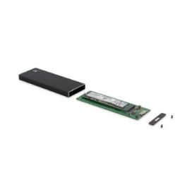 Ewent Ew7023 Carcasa SSD M.2 USB 3.1 Gen 1, Aluminio, Soporte UASP, Compatible con 2230/2242/2260/2280