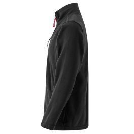 Velilla 201502 Chaqueta Polar de Microfibra Negra Talla S – Cálida, Ligera con 5 Bolsillos y Cierre de Cremallera