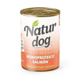 Naturdog Monoproteico Salmon Sin Cereales Lata 6x400 gr Precio: 19.045455. SKU: B1J569YVEE