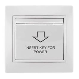 Solera Interruptor de Tarjeta Serie Europa ERP01TU 16A 250V Blanco Empotrar Precio: 19.49999942. SKU: S7906878