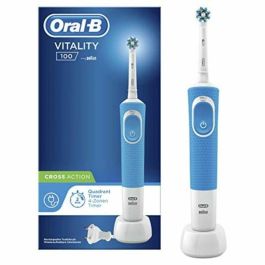 Oral-B Vitality Pro Cepillo Dental Eléctrico Oscilante Adulto para Limpieza Diaria y Sensible con Temporizador y Recargable Gris/Blanco Precio: 30.89000046. SKU: B1E2DSKXGR