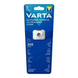 Linterna LED para la Cabeza Varta ULTRALIGHT H30R (100 Unidades) (1 unidad)