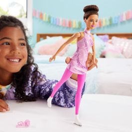 Muñeca Barbie Tú Puedes Ser Patinadora Hielo Hrg37 Mattel