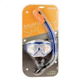 Gafa buceo silicona y tubo respirador aqua sport swim (+ 14 años)