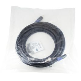 LogiLink CH0065 - Cable HDMI High Speed con Ethernet 7.5m, 4K 60Hz, 3D, Conectores Dorados, Negro