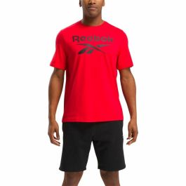Camiseta de Manga Corta Hombre Reebok Reebok Identity Big Rojo