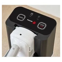 Fagor FG6415 Aspirador Escoba Inalámbrico 2 en 1, 300W, Autonomía 60 min, Con Base Autolimpiante, Tubo Flexible, 3 Velocidades