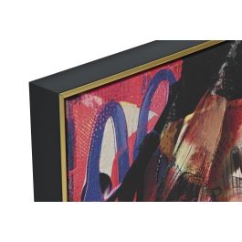 DKD Home Decor Cuadro Moderno Urban Multicolor 3.5 x 80 x 80 cm (2 Unidades)