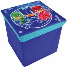 Fun House Taburete de Almacenamiento Infantil PJ Masks - Asiento Organizador Juguetes Niños y Niñas +3 Años - Polipropileno y MDF 30x30x30 cm Precio: 33.4999995. SKU: B183EC8B26