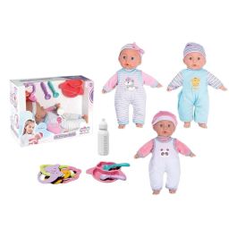Muñeco bebe 32 cm con 12 sonidos y accesorios - modelos surtidos Precio: 12.2452. SKU: B1GQ7JJLBJ