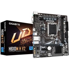 GIGABYTE GA-H610M H V2 (1700) (D) Placa base Intel LGA 1700 Core 14th Gen DDR5 PCIe 3.0 M.2 Precio: 143.49999961. SKU: B1E7BSRZBM