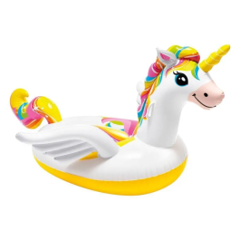Intex Figura Hinchable Unicornio 198x140x97 cm (+ 3 Años)
