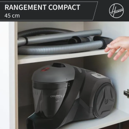 Hoover Aspirador de Bidón Sin Bolsa HP320PET 850 W 2 L Especial para Animales