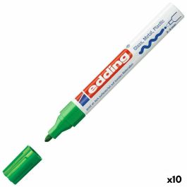 Edding Marcador Permanente 750 Tinta Opaca Brillante Verde 2-4mm para Metal, Vidrio, Plástico (Set de 10) (Set de 10) Precio: 31.50000018. SKU: S8421332
