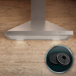 Campana Convencional Cecotec Bolero Flux PM 906500 Inox A