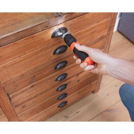 Black+Decker Atornillador en línea 6V BCF601C-XJ, reversible, incluye accesorios, 5Nm, 220RPM