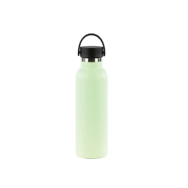 Safta Botella Termo Exterior Goma 600 ml Verde Hoja 25x7,3x7,3cm