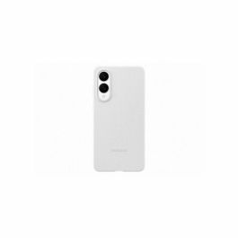 Samsung SAM1748558284669 Funda de silicona ultrafina gris claro para Samsung Galaxy S25 Edge