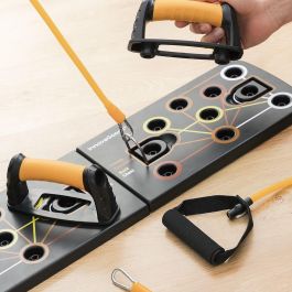 Sistema de Entrenamiento con Bandas de Resistencia y Guía de Ejercicios Pulsher InnovaGoods