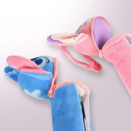 Cerdá Estuche Portatodo Peluche Stitch T.Única Rosa PINK