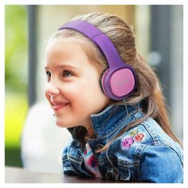 Auriculares de Diadema Philips Rosa Con cable Para niños