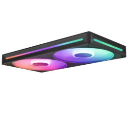 NZXT RF-U28HF-B1 Ventilador para Carcasa del Ordenador, 140mm, Negro, 500-2000 RPM, 3.2 mmH2O, LED Multi NZXT RF-U28HF-B1 Ventilador para Carcasa del Ordenador, 140mm, Negro, 500-2000 RPM, 3.2 mmH2O, LED Multi
