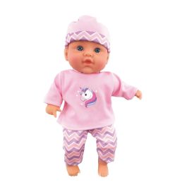 Tachan Muñeca Bebé Cuerpo Blando Con Sonidos, Vestido Rosa, 30 Cm Precio: 14.58999971. SKU: B1275RDDB7