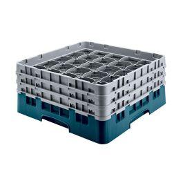 CAMBRO - 36S534-414 - Cesta de lavado 36 comp. 2 alturas - 7,2 cm Ø máx. - alt. máx. 14,9 cm - 50 x 50 x 18,4 cm - Cerceta Precio: 59.69000059. SKU: B1E7TQG7EH