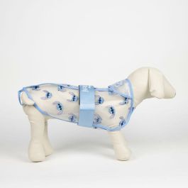 Cerdá Impermeable Ajustable para Perro Stitch Talla XS Azul