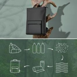 Asus Vigour Mochila para Portátil de hasta 16 pulgadas, Negra, 0.75 kg, Diseño Minimalista, Poliéster/PU Impermeable