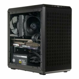 CoolerMaster MasterBox Q300L V2 (Black) Mini Torre PC - Micro ATX, Mini-ITX - Plástico, Acero, Vidrio Templado