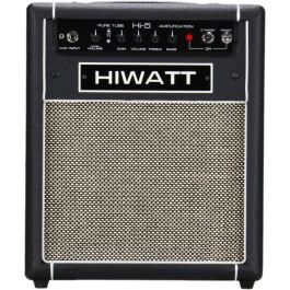Hiwatt Hi-5 Combo Válvulas para Guitarra 5W con Altavoz de 12" y Ecualización de 2 Bandas
