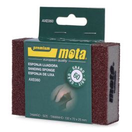 Mota Herramientas Esponja Lijadora de Aluminio Grano 60 para Pared, Metalurgia y Madera 170x70x25mm