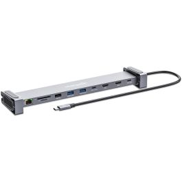 MANHATTAN 10-in-1 4K USB-C PD Dockingstation 2xHDMI