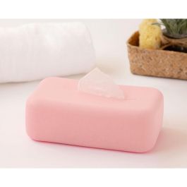 KioKids Porta Toallitas de Silicona Rosa