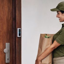 Ring RIN1702487666740 Timbre con vídeo Pro 2, para carril DIN, versión UE