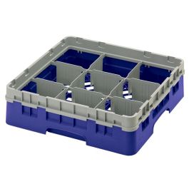 CAMBRO - 9S318-414 - Cesta de lavado 9 comp. 1 altura - 14,8 cm Ø máx. - alt. máx. 9,4 cm - 50 x 50 x 14,3 cm - Cerceta Precio: 46.58999972. SKU: B1GM7DRMKH