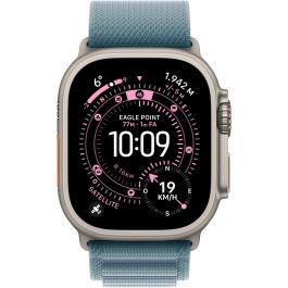 Apple Watch Ultra 3 Cellular 49mm Titanium Natur con Alpine Loop Hellblau (Talla M)