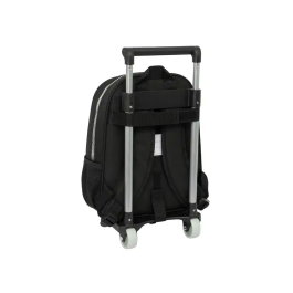 Mochila Escolar con Ruedas Batman Game over Negro 27 x 33 x 10 cm