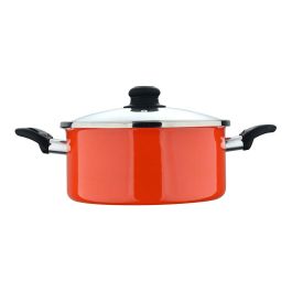 Cacerola de acero al carbono con tapa, inducción, valencia experto ø24 cm