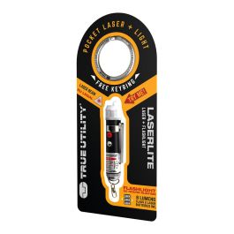 True Laserlite TU211K Linterna LED Potente con Láser Rojo Homologado 2 Funciones 8 Lúmenes