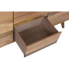 Aparador Home ESPRIT Metal Acacia 124 X 32 X 73 CM