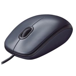 Logitech M90 Ratón Óptico USB con Cable Negro, 1000 dpi, Ergonómico, Control Preciso para Ordenador Logitech M90 Ratón Óptico USB con Cable Negro, 1000 dpi, Ergonómico, Control Preciso para Ordenador